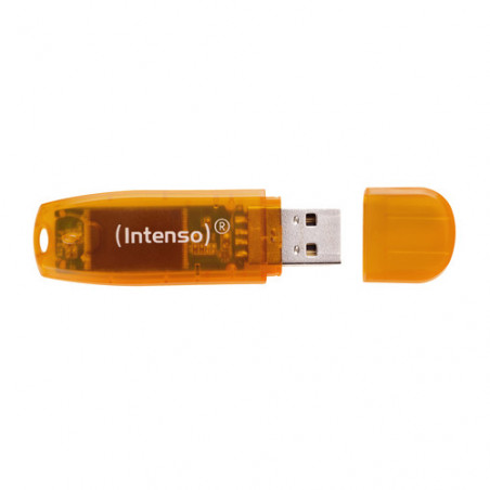 Intenso Rainbow Line unità flash USB 64 GB USB tipo A 2.0 Arancione
