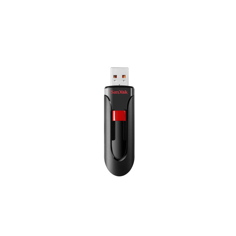 SanDisk Cruzer Glide unità flash USB 32 GB USB tipo A 2.0 Nero, Rosso