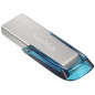 SanDisk Ultra Flair unità flash USB 64 GB USB tipo A 3.2 Gen 1 (3.1 Gen 1) Blu, Argento