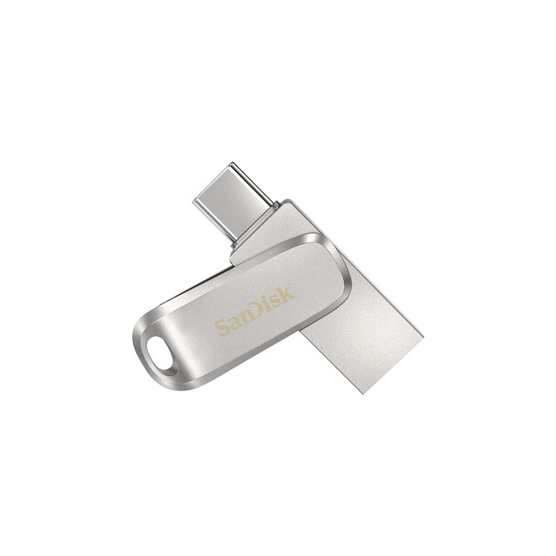 SanDisk Ultra Dual Drive Luxe unità flash USB 32 GB USB Type-A / USB Type-C 3.2 Gen 1 (3.1 Gen 1) Acciaio inossidabile