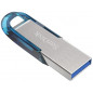 SanDisk Ultra Flair unità flash USB 128 GB USB tipo A 3.2 Gen 1 (3.1 Gen 1) Blu, Argento