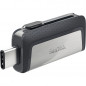 SanDisk Ultra Dual Drive USB Type-C unità flash USB 128 GB USB Type-A / USB Type-C 3.2 Gen 1 (3.1 Gen 1) Nero, Argento