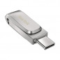 SanDisk Ultra Dual Drive Luxe unità flash USB 128 GB USB Type-A / USB Type-C 3.2 Gen 1 (3.1 Gen 1) Acciaio inossidabile