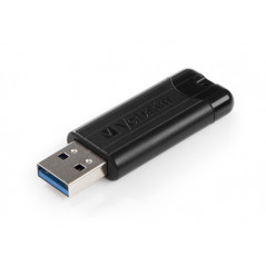 Verbatim PinStripe 3.0 - Memoria USB 3.0 da 256GB  - Nero