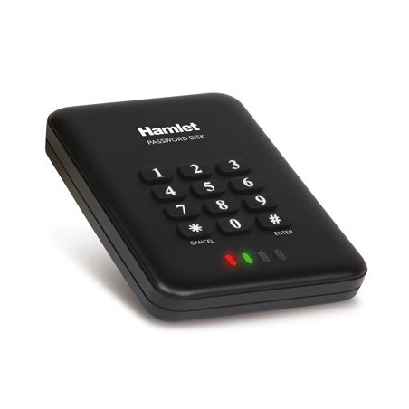 Hamlet Password Disk USB 3.0 hard disk esterno 2,5'' 500gb con accesso dati protetto da password
