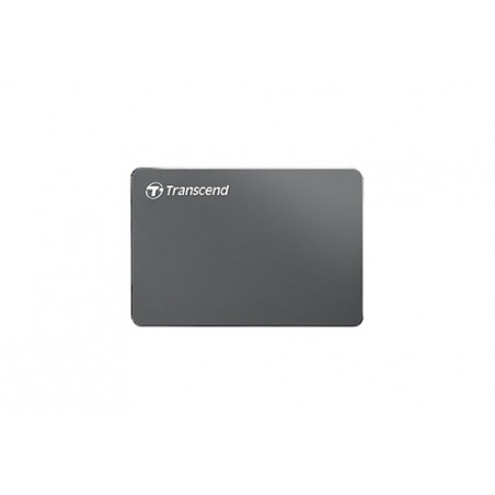 Transcend StoreJet 25C3 disco rigido esterno 2000 GB Grigio