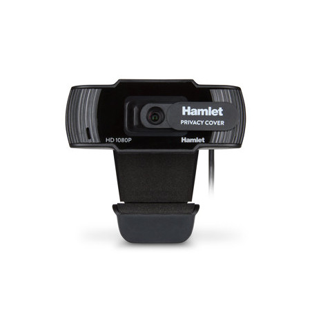 Hamlet HWCAM1080-P webcam 2 MP 1920 x 1080 Pixel USB 2.0 Nero