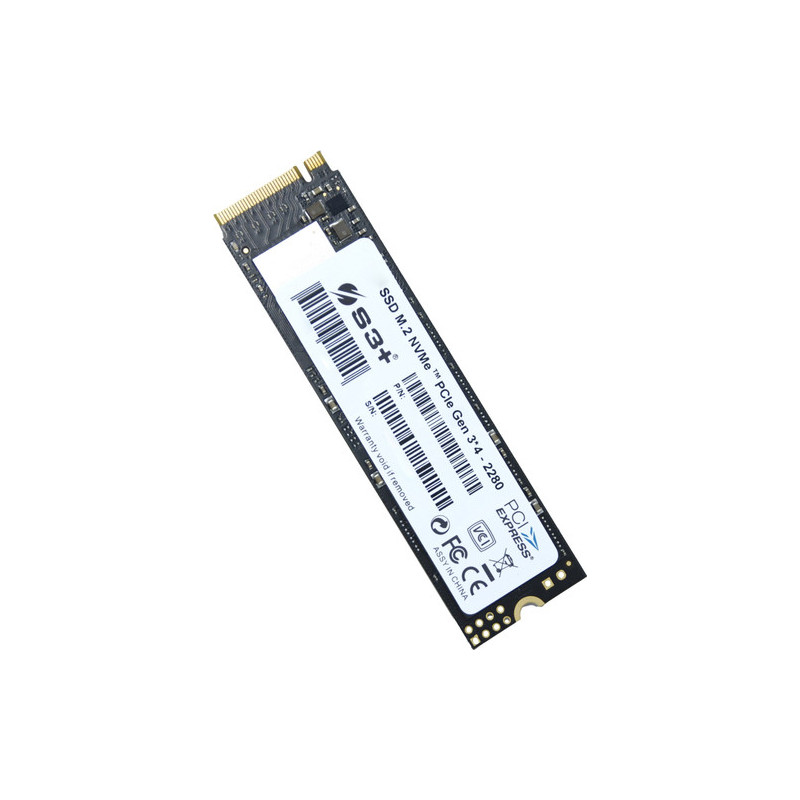 S3+ S3SSDD480 drives allo stato solido M.2 480 GB PCI Express 3.0 TLC NVMe