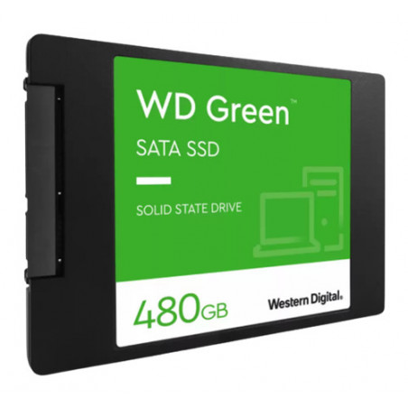 Western Digital Green WDS480G3G0A drives allo stato solido 2.5" 480 GB Serial ATA III