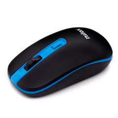 Nilox WIRELESS BLACK/BLUE 1000 DPI mouse Wi-Fi Ottico 1600 DPI