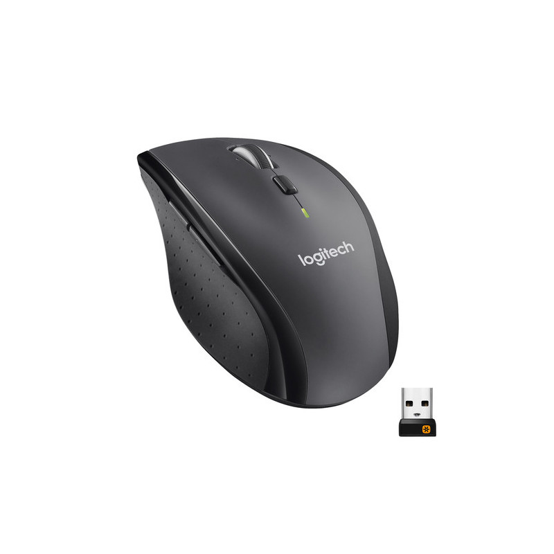 Logitech M705 Marathon Mouse Wireless, Ricevitore USB Unifying 2,4 GHz,  1000 DPI, 5 Pulsanti Programmabili