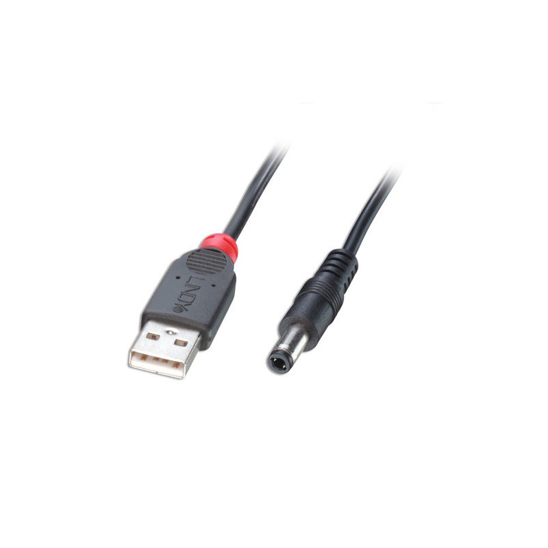 Lindy 70267 cavo USB 1,5 m USB 2.0 USB A dC Nero