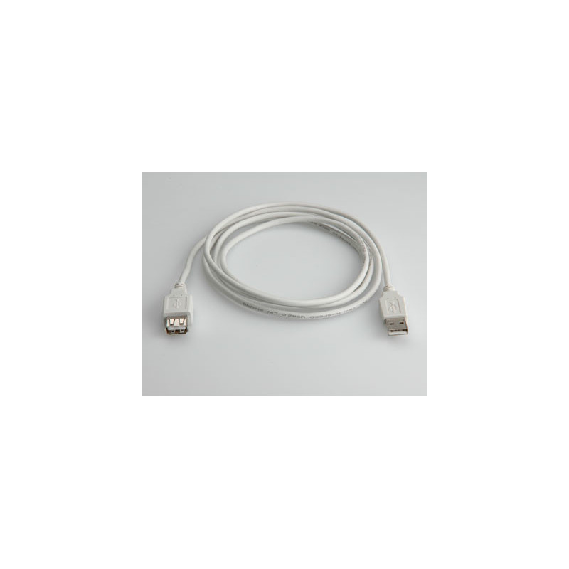 Value USB 2.0 Cable, Type A, 3.0 m cavo USB 3 m USB A Bianco
