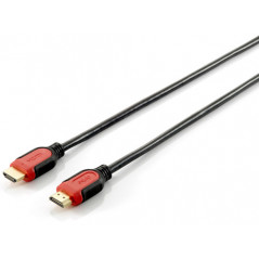 Equip 119341 cavo HDMI 1 m HDMI tipo A (Standard) Nero, Rosso