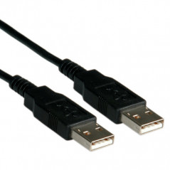 ROLINE 11.02.8918 cavo USB 1,8 m USB 2.0 USB A Nero