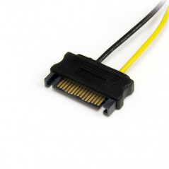 StarTech.com Adattatore cavo di alimentazione SATA a scheda video PCI Express 6 pin da 15 cm