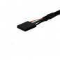 StarTech.com Cavo pannello USB 30 cm - Cavo USB A a collettore scheda madre F/F