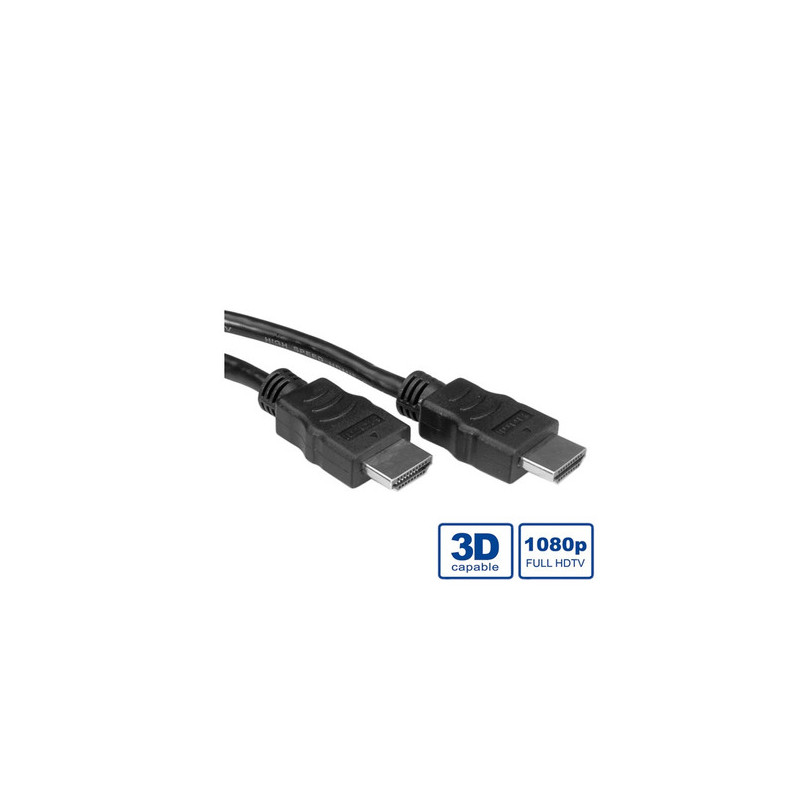ITB ROS3674 cavo HDMI 5 m HDMI tipo A (Standard) Nero