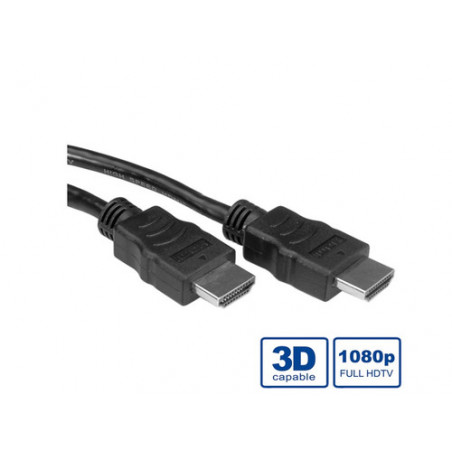 ITB ROS3674 cavo HDMI 5 m HDMI tipo A (Standard) Nero