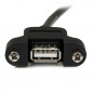 StarTech.com Cavo USB a pannello 91 cm A ad A - F/M