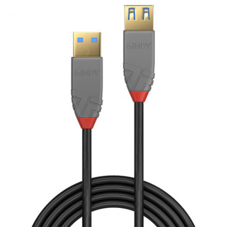 Lindy 36763 cavo USB 3 m USB 3.2 Gen 1 (3.1 Gen 1) USB A Nero