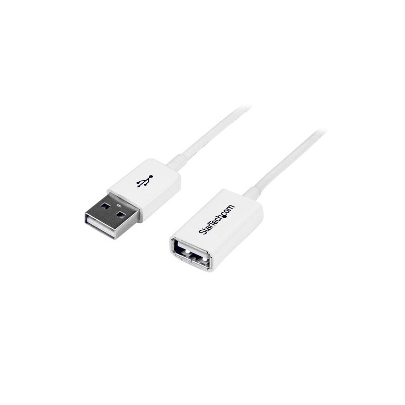 StarTech.com Cavo prolunga USB 2.0 da A ad A - Cavo Extender USB2.0 Maschio / Femmina da 3m - Bianco