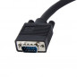 StarTech.com Cavo coassiale per monitor HD15 VGA a 5 BNC RGBHV 30 cm – M/F