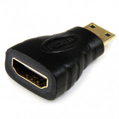 StarTech.com Adattatore convertitore HDMI a mini HDMI - HDMI femmina a HDMI maschio per camera o TV ad HD