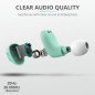 Trust Nika Compact Auricolare True Wireless Stereo (TWS) In-ear Musica e Chiamate Bluetooth Turchese