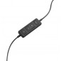 Logitech USB Headset H570e Mono Auricolare Cablato A Padiglione Ufficio Nero