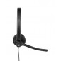 Logitech USB Headset H570e Stereo Auricolare Cablato A Padiglione Ufficio Nero