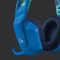 Logitech G G733 LIGHTSPEED Wireless RGB Gaming Headset Auricolare A Padiglione Giocare Blu