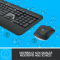Logitech MK540 Advanced Combo Tastiera e Mouse Wireless per Windows, Ricevitore USB Unifying 2,4 GHz, Tasti di Scelta Rapida Mul