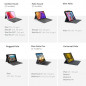Logitech Universal Folio Cover iPad o Tablet con Tastiera Bluetooth Wireless, Per la maggior parte dei tablet da 9-10", iOS, ‎