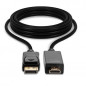 Lindy 36922 cavo e adattatore video 2 m DisplayPort HDMI tipo A (Standard) Nero