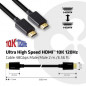 CLUB3D Ultra High Speed HDMI™2.1 Cable 10K 120Hz 48Gbps M/M 2 m./6.56 ft.