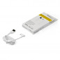StarTech.com Cavo da USB-A a Lightening da 1m durevole - bianco ad angolo retto a 90° in fribra aramidica - Robusto e resistent