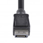 StarTech.com Cavo Video DisplayPort 1.2 da 2 m - Cavo DisplayPort Certificato VESA 4K x 2K Ultra HD - Cavo Video DP/DP per Monit
