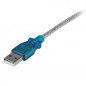 StarTech.com Cavo adattatore seriale USB a RS232 DB9 1 porta - M/M