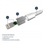 StarTech.com Cavo da USB-A a Lightening da 2m di colore bianco - Robusto e resistente cavo di alimentazione/sincornizzazione in 