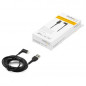 StarTech.com Cavo da USB-A a Lightening da 2m durevole - nero ad angolo retto a 90&deg in fibra aramidica - Robusto e resistente