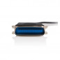 StarTech.com Adattatore stampante USB a parallela 3 m - M/M