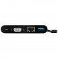 StarTech.com Adattatore Multiporta USB-C a VGA - Ricarica via Power Delivery (60W) - USB 3.0 - Gbe - Adattatore USB-C per Mac, W