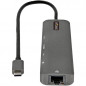 StarTech.com Adattatore multiporta USB C - Da USB-C a HDMI 2.0 4K 60Hz, 100W Power Delivery Pass-through, slot SD/MicroSD, Hub U