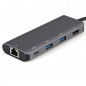 StarTech.com Adattatore multiporta USB C da viaggio - Convertitore video USB type-C HDMI 4K 30Hz - Mini docking station USB tipo
