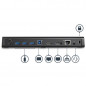 StarTech.com Docking Station Universale USB 3.0 a doppio monitor HDMI e DisplayPort 4K - Docking station USB 3.0 a HDMI e DP, 4x