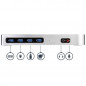 StarTech.com Dock USB-C e USB-A - Dock doppio monitor DisplayPort + HDMI 4K 60Hz - Docking station ibrida USB 3.0 per laptop USB