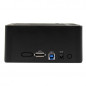 StarTech.com Docking Station USB 3.0 per doppio Hard Disk SATA / eSATA SSD da 2,5"/3,5" con UASP