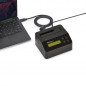 StarTech.com Stazione Dock Eraser USB 3.0 autonoma per dischi rigidi SATA da 2,5" / 3,5"