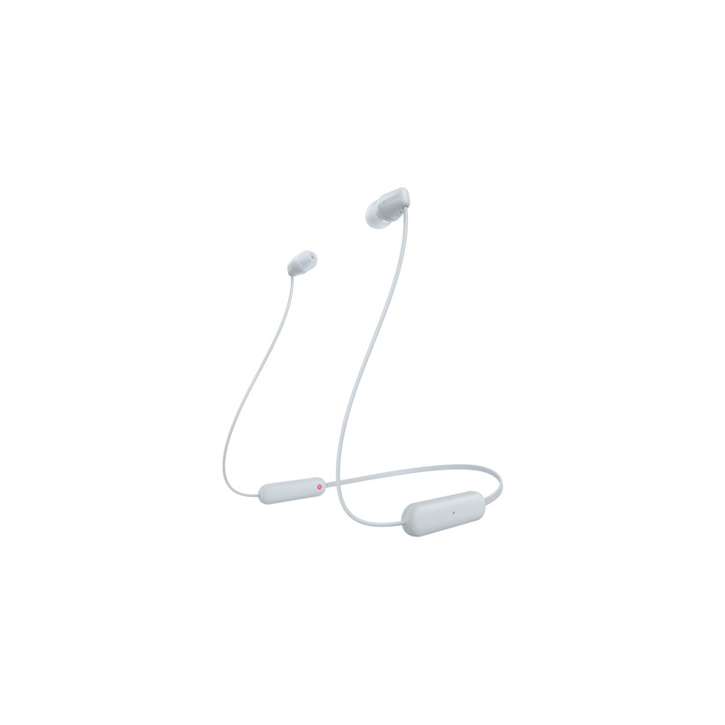 Sony WI-C100 Auricolare Wireless In-ear Musica e Chiamate Bluetooth Bianco